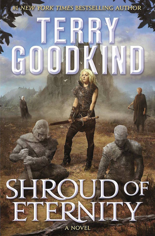 The entire cover for Shroud of Eternity.